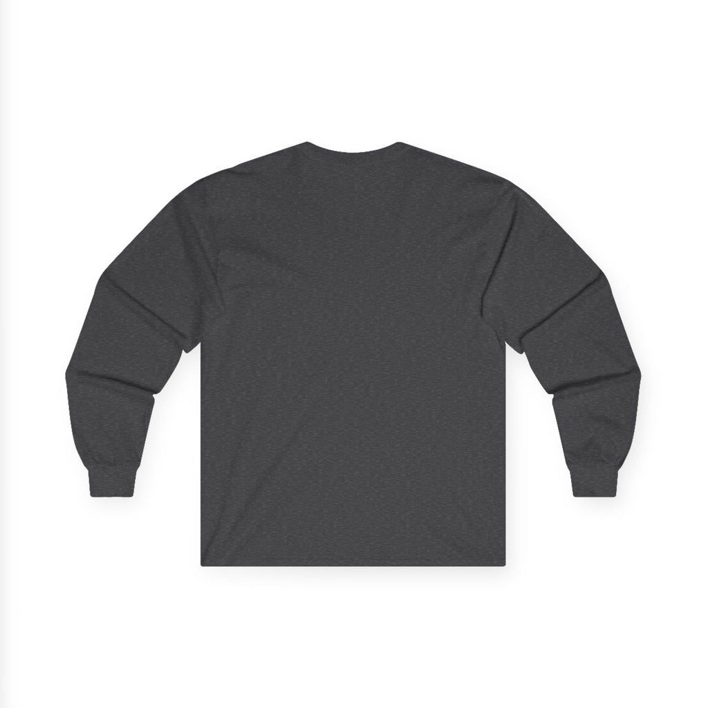 Queens Soror Long Sleeve Tee — Blue and White Crown Design