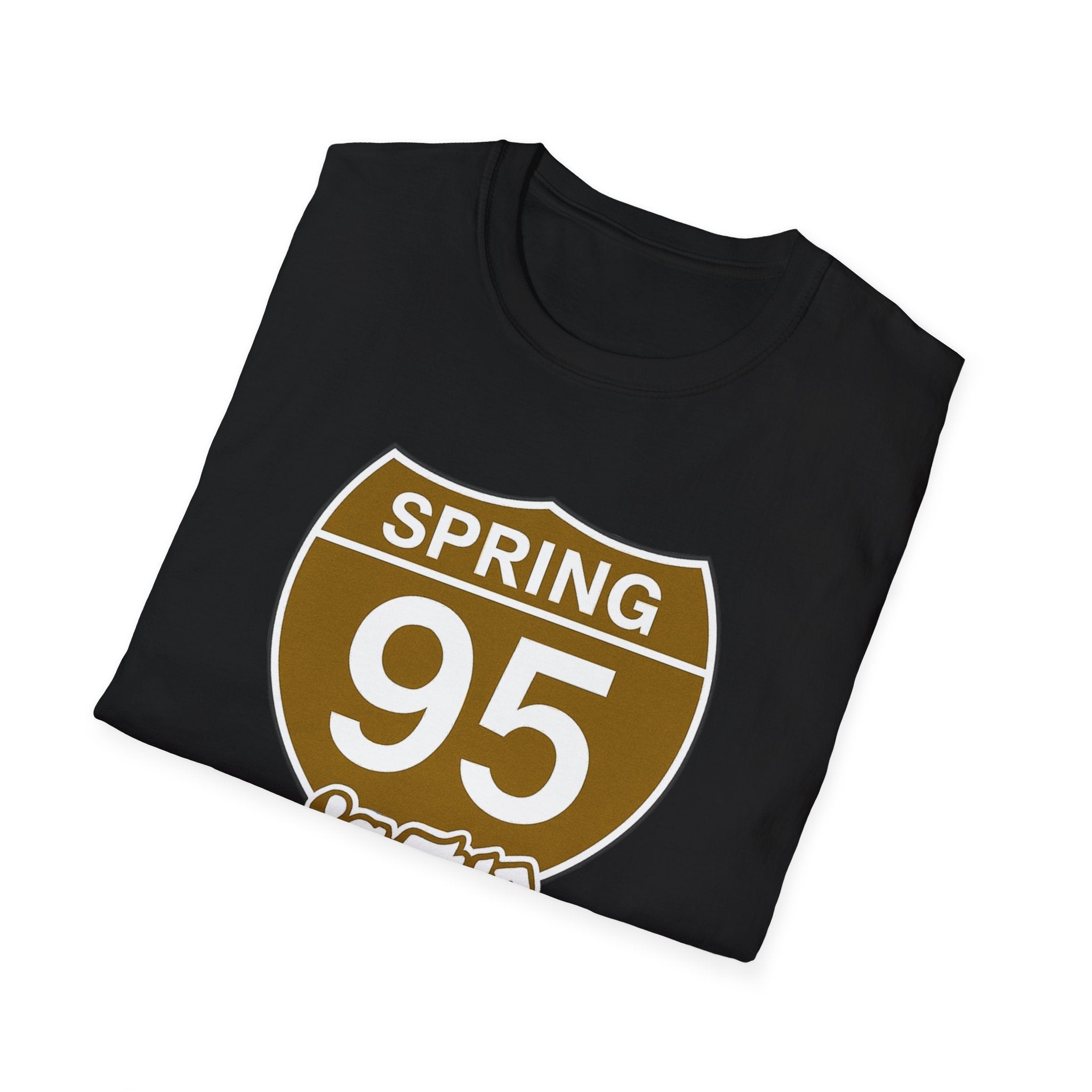 "Spring 95 Is The Illest” Interstate Tee – Exclusive Edition (Black and gold)