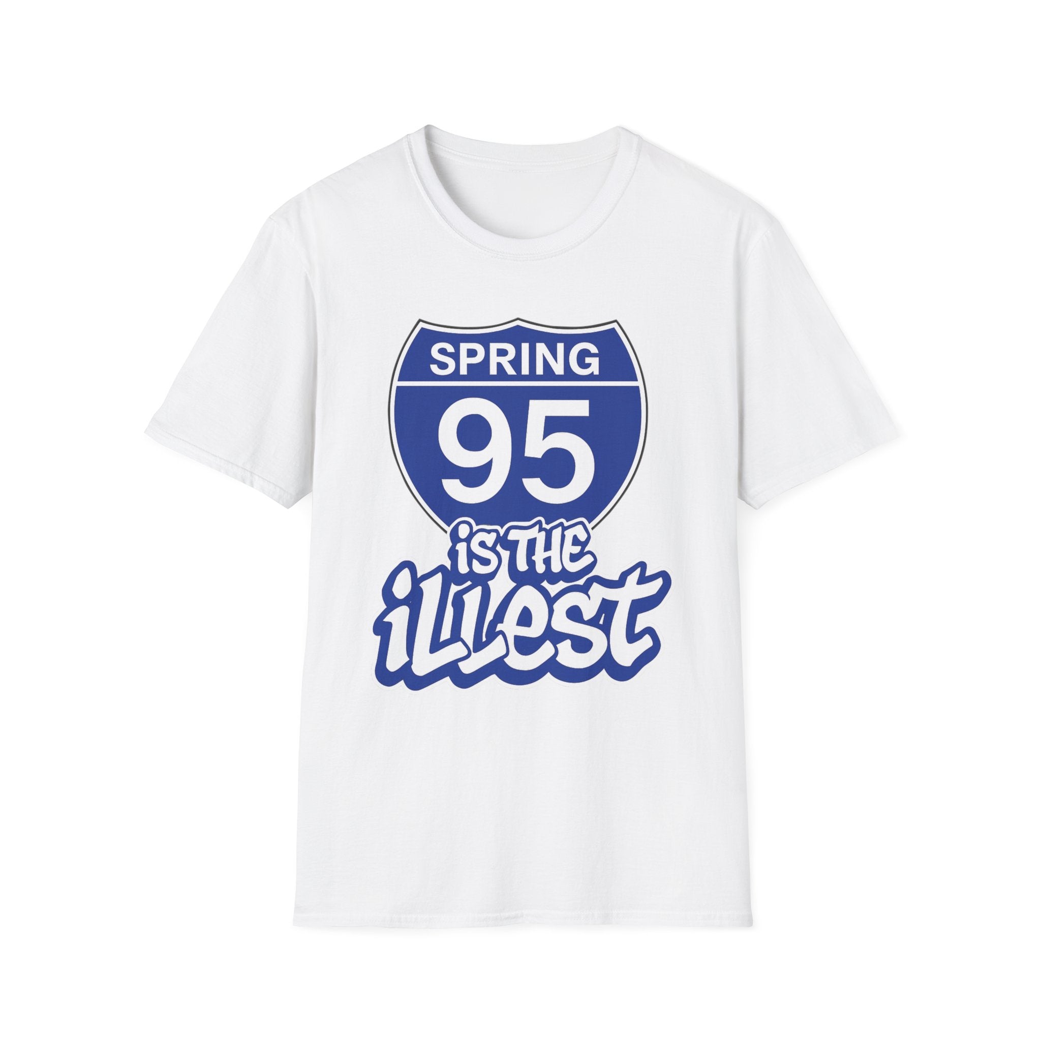 "Spring 95 Is The Illest” Interstate Tee – Exclusive Edition (Blue & White)