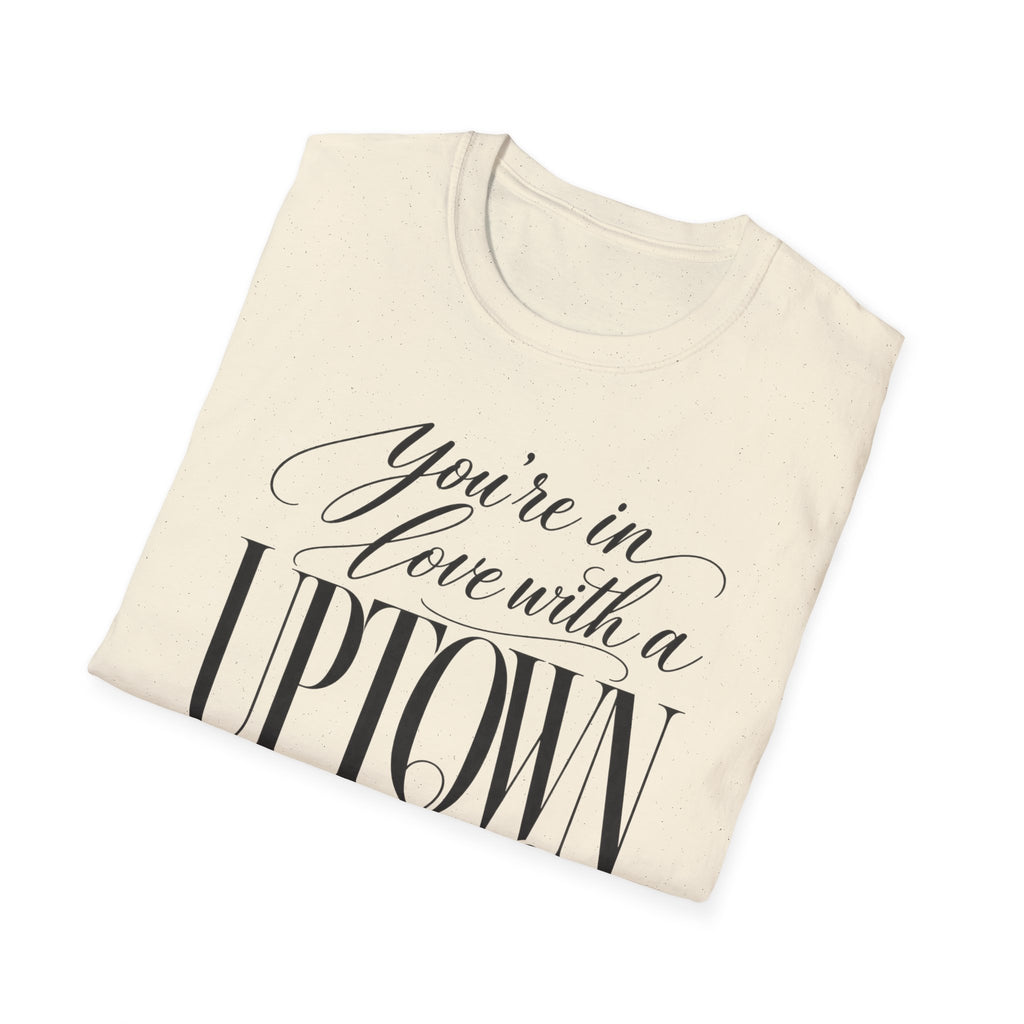 Uptown Girl T‑Shirt – "You’re in Love with a Uptown Girl" Vintage Script Tee