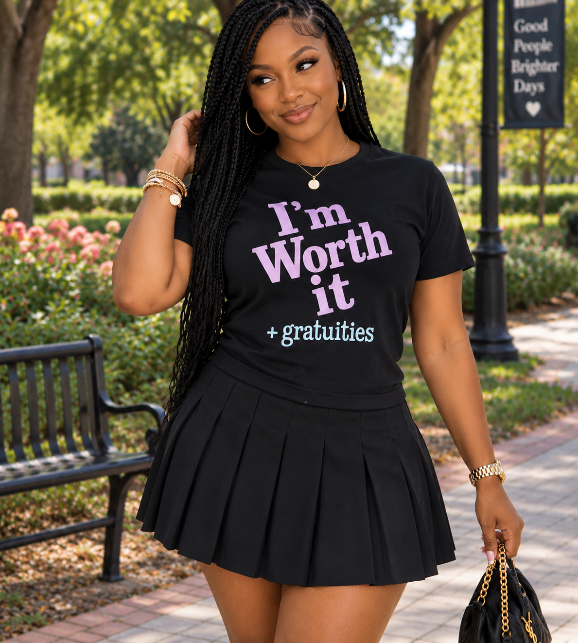 I'm Worth It T-Shirt — The Menard Collection