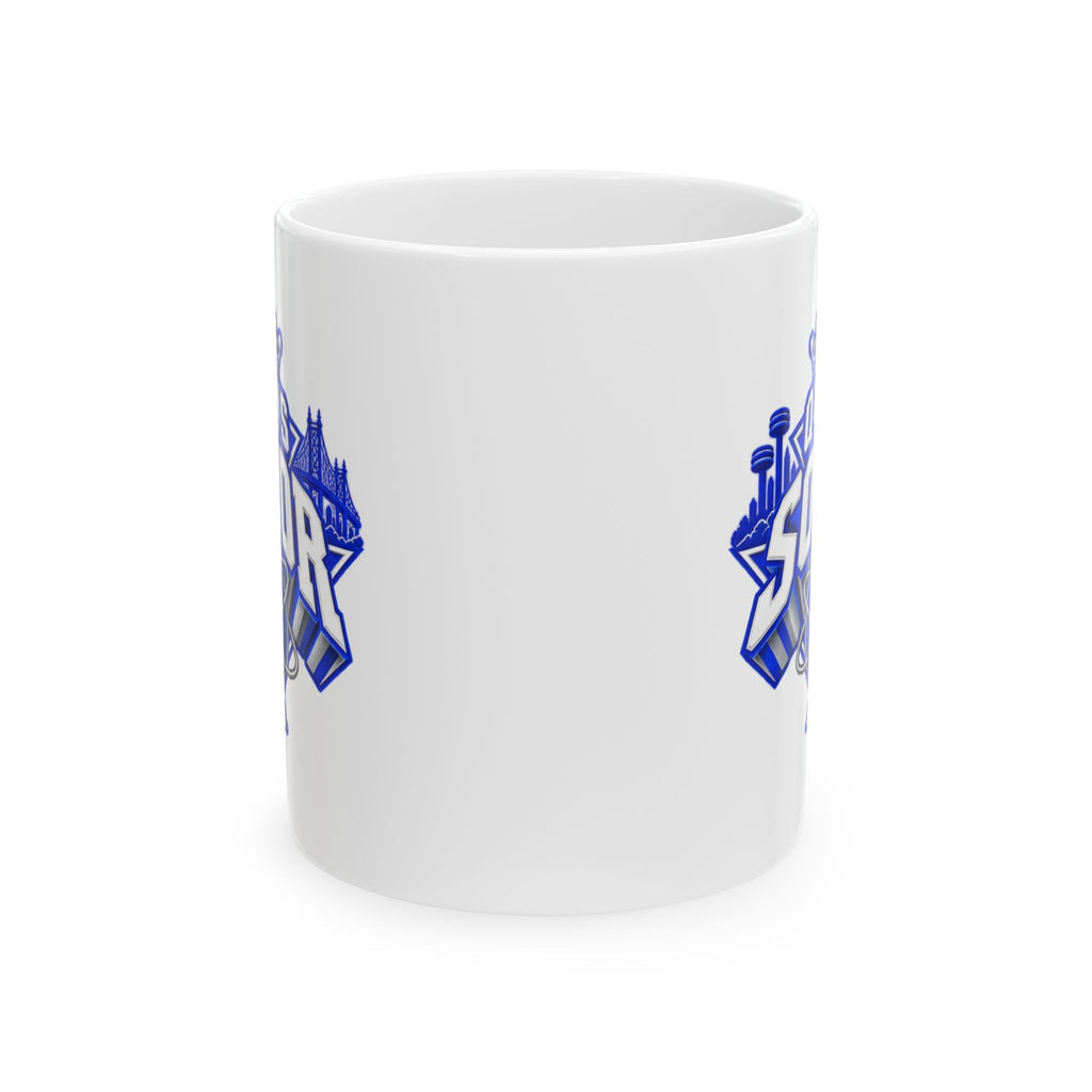 Queens Soror Ceramic Mug — Graphic Coffee Cup (11oz & 15oz)