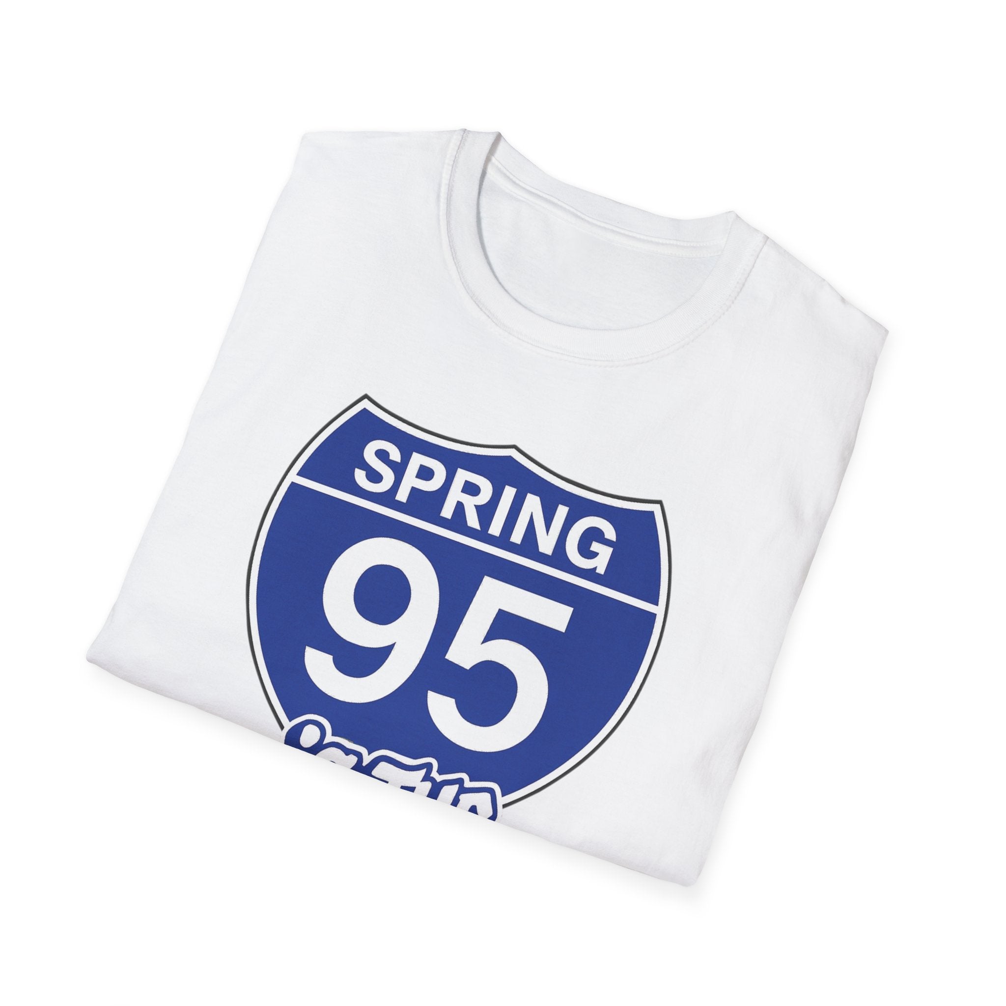 "Spring 95 Is The Illest” Interstate Tee – Exclusive Edition (Blue & White)
