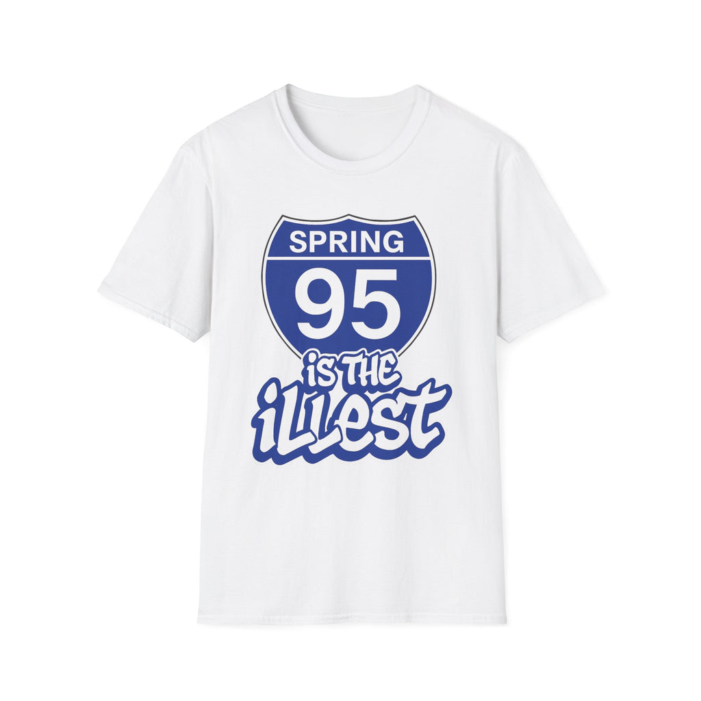 "Spring 95 Is The Illest” Interstate Tee – Exclusive Edition (Blue & White)