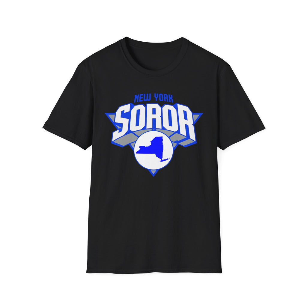 New York Soror B-Ball Themed T-Shirt (Blue and White)