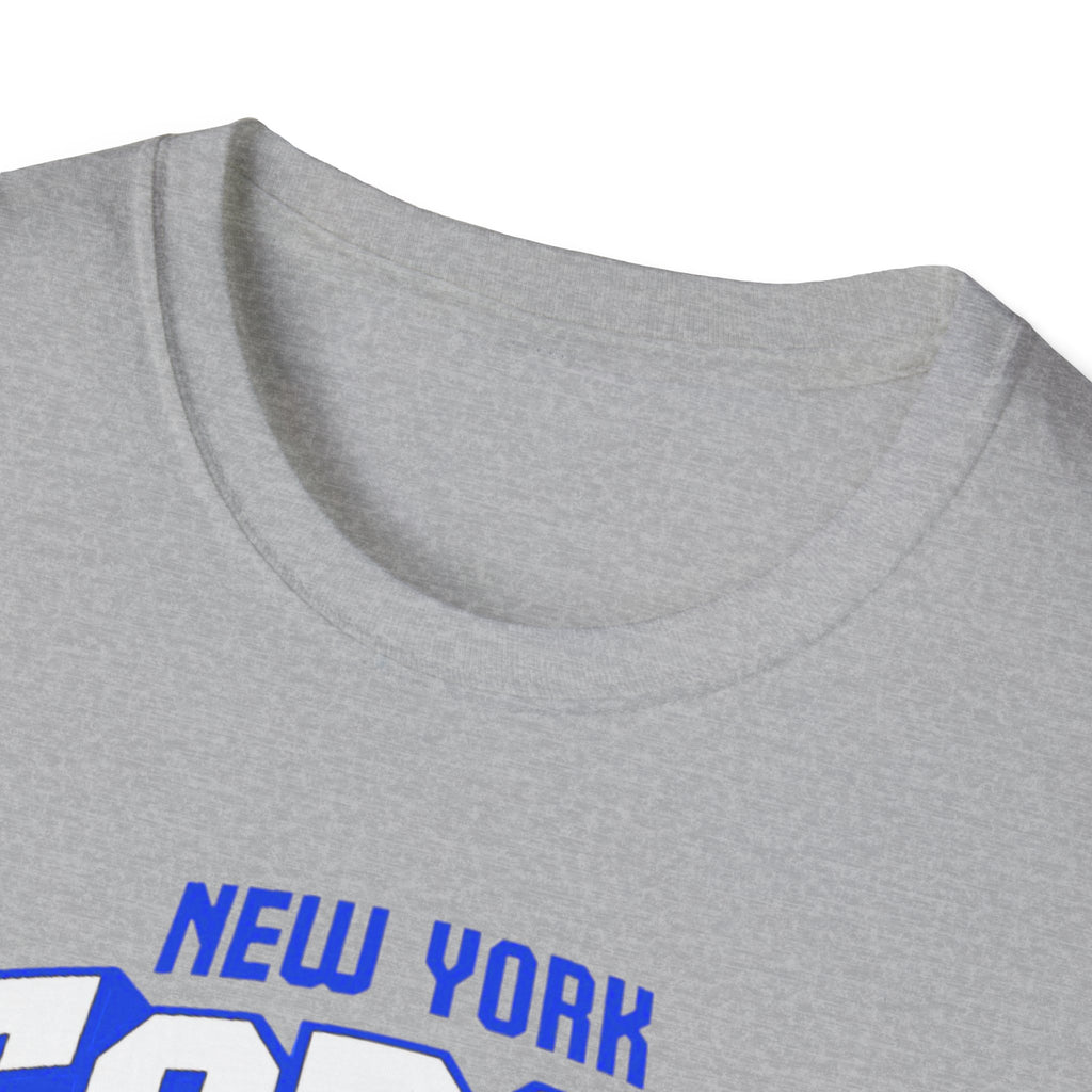 New York Soror B-Ball Themed T-Shirt (Blue and White)