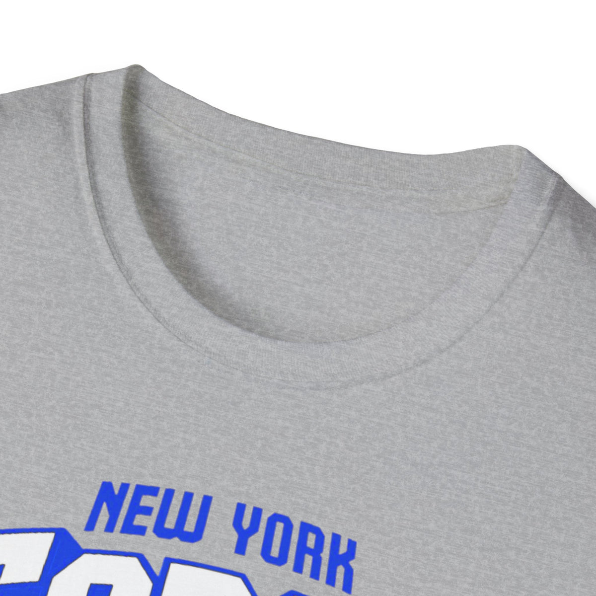New York Soror B-Ball Themed T-Shirt (Blue and White)