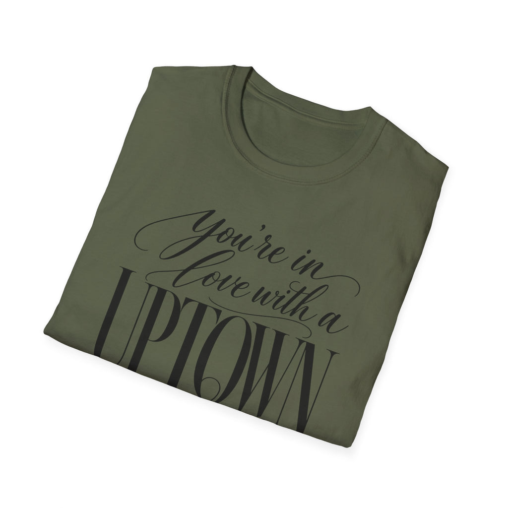 Uptown Girl T‑Shirt – "You’re in Love with a Uptown Girl" Vintage Script Tee
