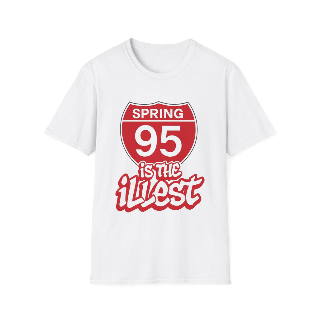 "Spring 95 Is The Illest” Interstate Tee – Exclusive Edition (Red & White)