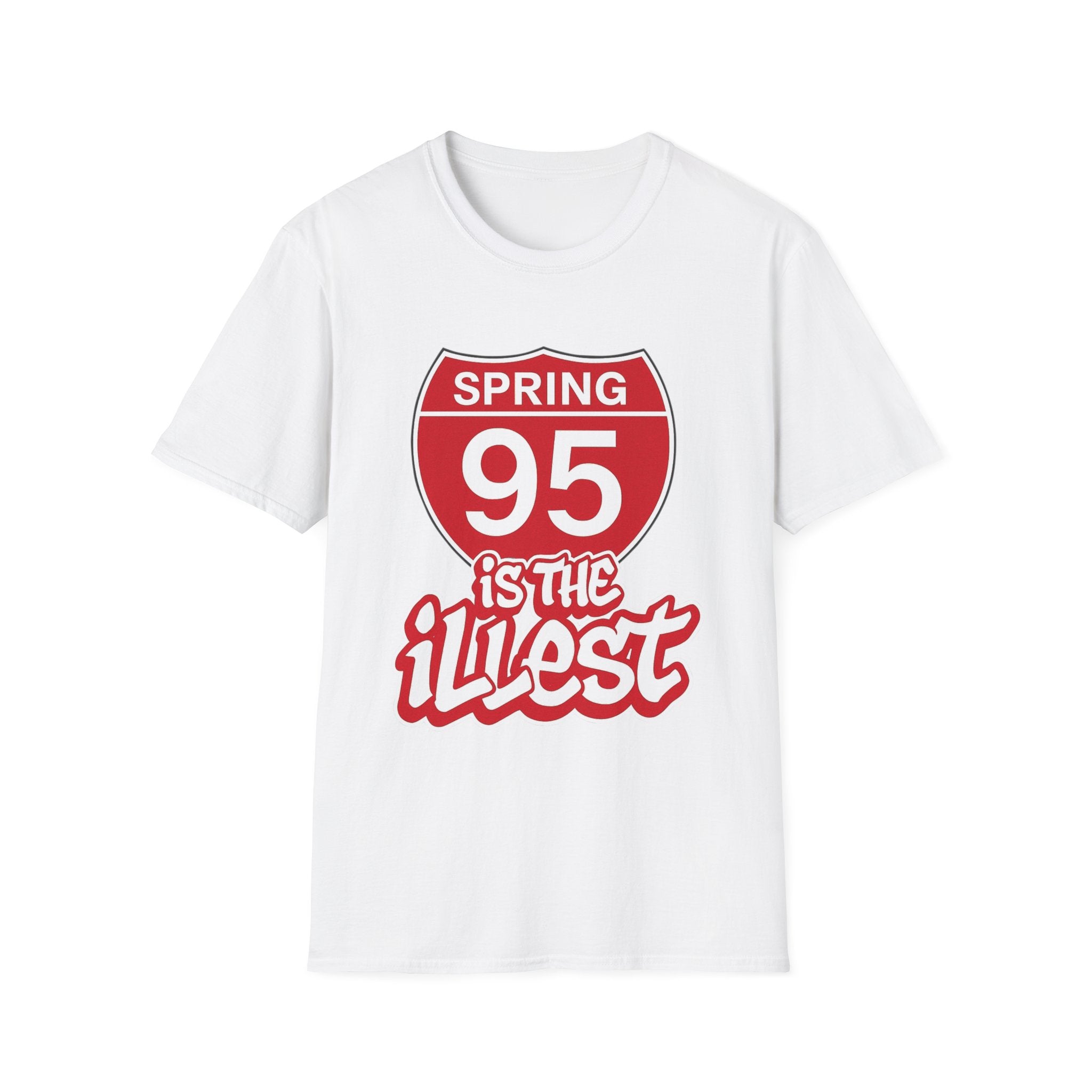 "Spring 95 Is The Illest” Interstate Tee – Exclusive Edition (Red & White)