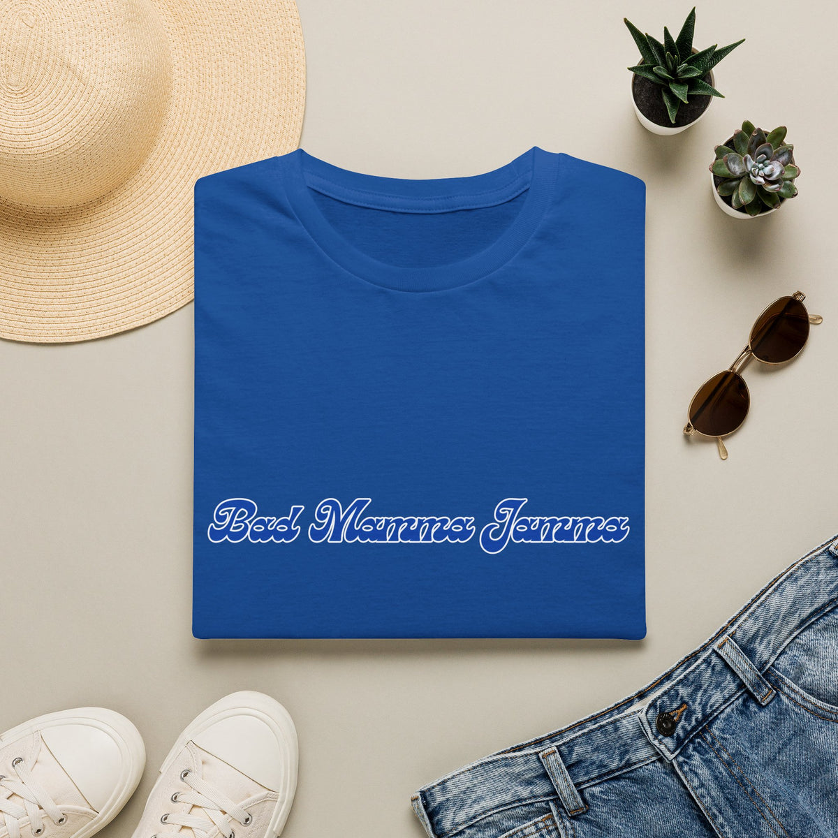 "Bad Mamma Jamma" Script Tee